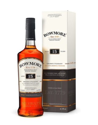 Bowmore 15 Years Old Golden & Elegant 100cl