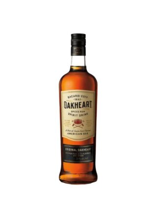 Bacardi oak heart spiced rum 100cl