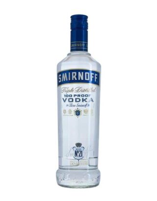 Smirnoff Blue Label Export Strength Vodka 100cl