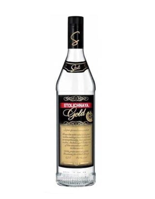 Stolichnaya Gold Label Vodka 100cl