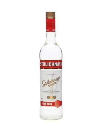 Stolichnaya Red Label Vodka 100cl