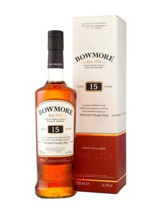 Bowmore 15 Years Old Sherry Cask Finish 70cl