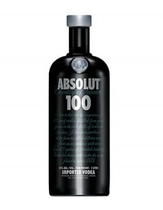Absolut Black 100Proof Vodka 100cl