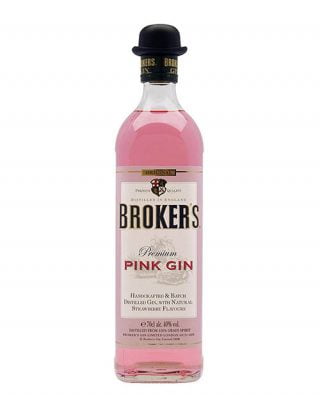 Brokers Pink Gin 70cl