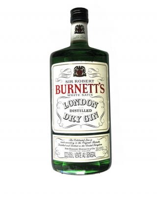 Burnetts White Satin London Dry Gin 75cl