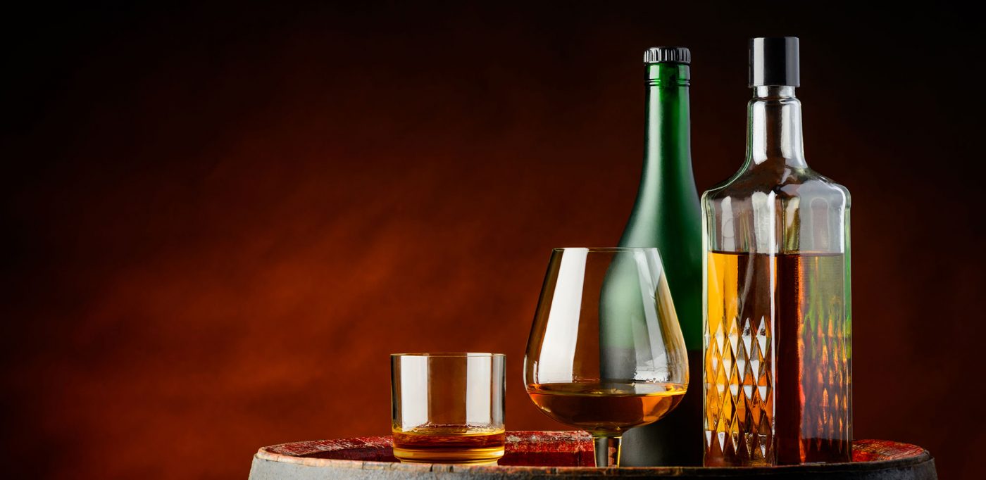 cognac and whisky sales