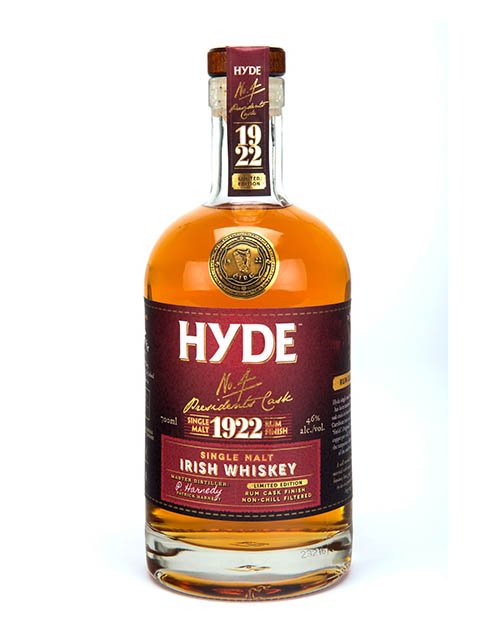 Hyde1922 No.4 The Presidents Cask Rum Finish 70cl