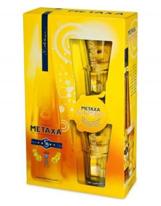 Metaxa 5 Stars Gift Set 70cl