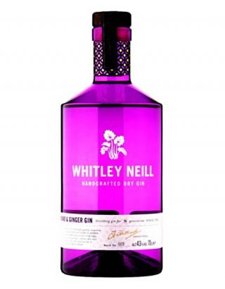 Whitley Neill Rhubarb and Ginger Gin 100cl