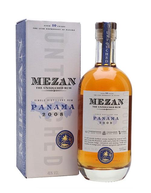 Mezan Panama 2008 Single Distillery Rum 70cl