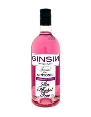 Ginsin Strawberry Alcohol Free 70cl