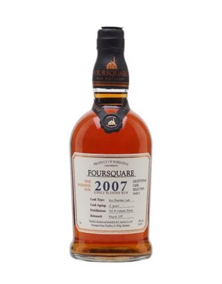 Foursquare 2007 12 Years Old Exceptional Cask Selection Rum 70cl
