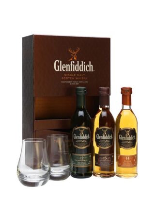 Glenfiddich Distiller Collection Gift Set 3x10cl