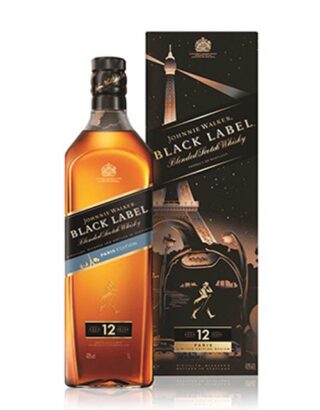 Johnnie Walker Black Label 12 Years Old Paris Limited Edition 100cl