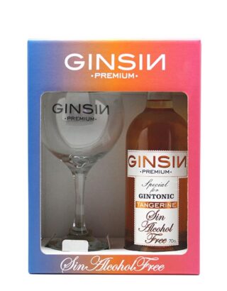 Ginsin Tangerine Alcohol Free Gift Set 70cl