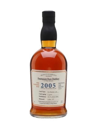 Foursquare 2005 12 Years Old Exceptional Cask Selection Rum 70cl