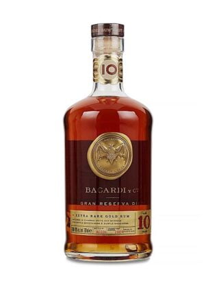 Bacardi 10 Years Old Rum 100cl