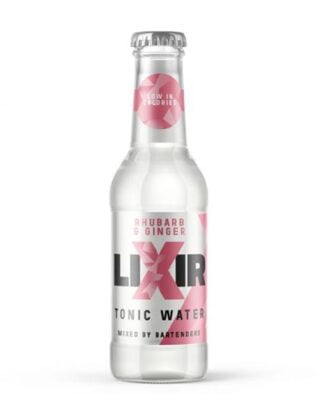 Lixir Rhubarb & Ginger Tonic Water 12 x 20cl