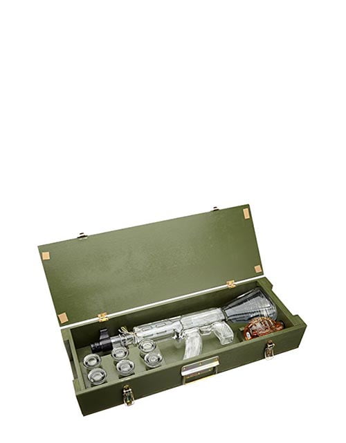 Red Army Kalashnikov Vodka in Wooden Box 100cl