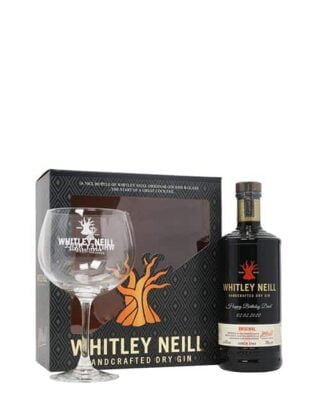 Whitley Neill Handcrafted Dry Gin Gift Set 70cl