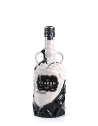 Kraken White and Black Ceramic Limited Edition Spiced Rum 70cl