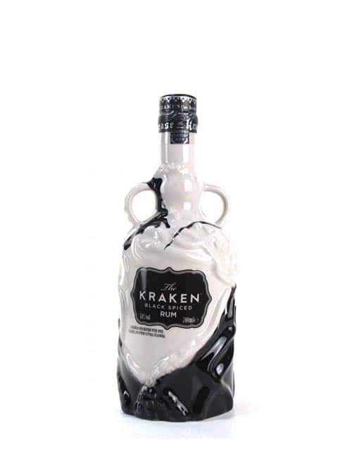 Kraken White and Black Ceramic Limited Edition Spiced Rum 70cl OnlineCava