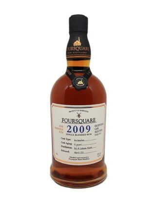 Foursquare 2009 12 Years Old Exceptional Cask Selection Rum 70cl