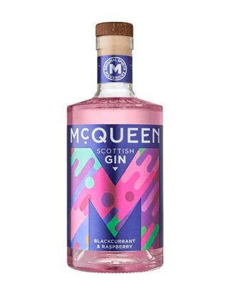 McQueen Blackcurrant & Raspberry Scottish Gin 70cl