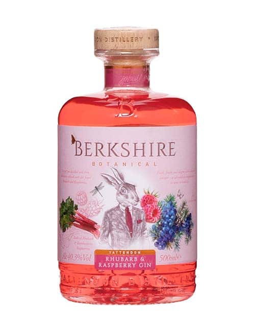 Berkshire Rhubarb & Raspberry Gin 50cl