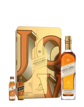 Johnnie Walker Gold Label Reserve Gift Set 70cl