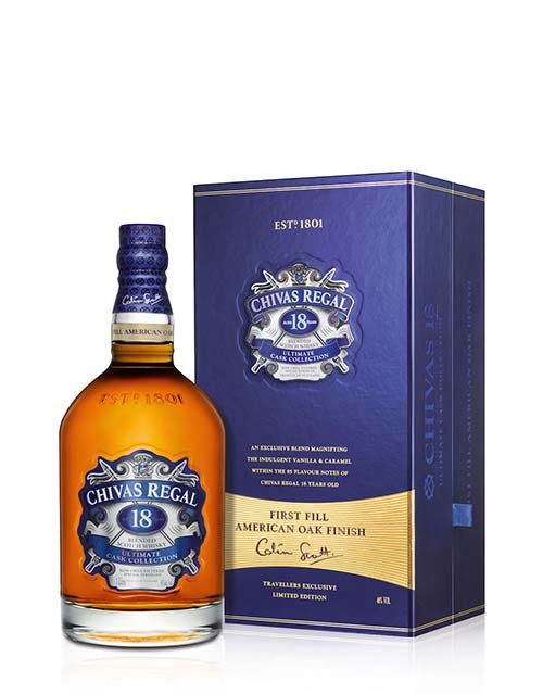 Chivas Regal 18 Years Old Ultimate Cask Collection First Fill American Oak 100cl