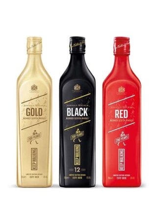 Johnnie Walker 200th Anniversary Limited Edition 3x70cl