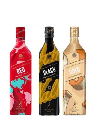 Johnnie Walker 2021 Limited Edition Design 3x70cl