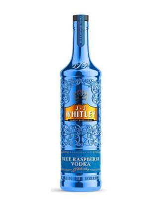 J.J Whitley Blue Raspberry Vodka 70cl