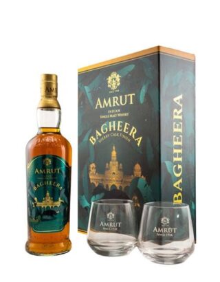 Amrut  Bagheera Gift Set 70cl