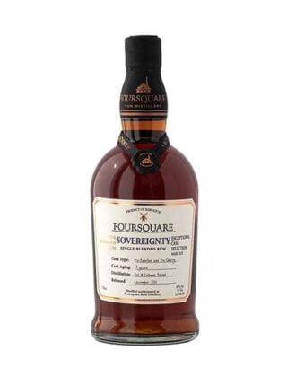 Foursquare Sovereignty 14 Years Old Exceptional Cask Selection Rum 70cl