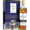 Macallan 12 Years Old Double Cask Gift Set 70cl
