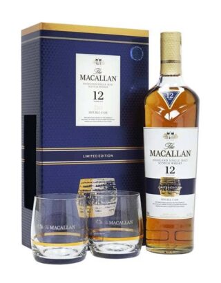 Macallan 12 Years Old Double Cask Gift Set 70cl