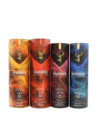 Glenfiddich Perpetual Full Collection X 4