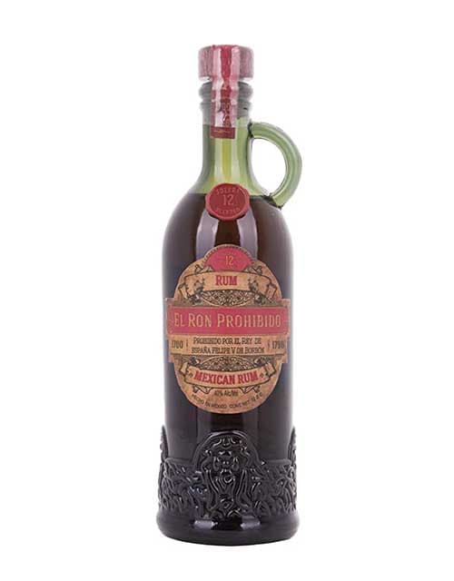 El Ron Prohibido Habanero 12 Years Old Rum 10cl