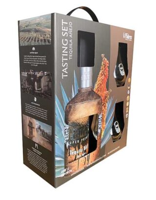 Padre Azul Super Premium Anejo Tequila Gift Set 70cl