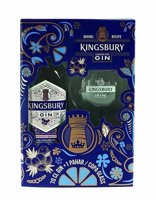 Kingsbury Gin Gift Set 70cl