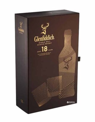 Glenfiddich 18 Years Old Gift Set 70cl
