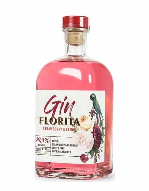 Florita Strawberry and Lemon Gin 70cl