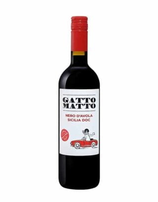 Gatto Matto Nero D'Avola Sicilia DOC Red Wine 75cl