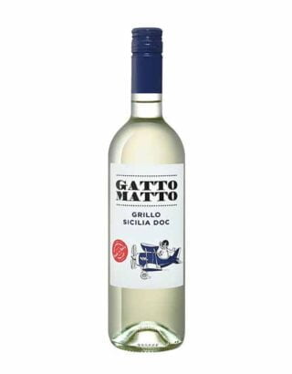 Gatto Matto Grillo Sicilia DOC White Wine 75cl