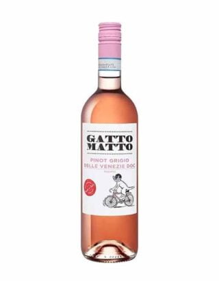Gatto Matto Pinot Grigio Delle Venezie DOC Rose Wine 75cl