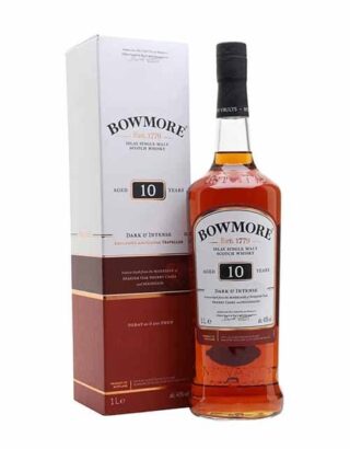 Bowmore 10 Years Old Dark And Intense 100cl