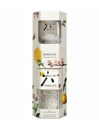 Roku Japanese Craft Gin Gift Set 70cl