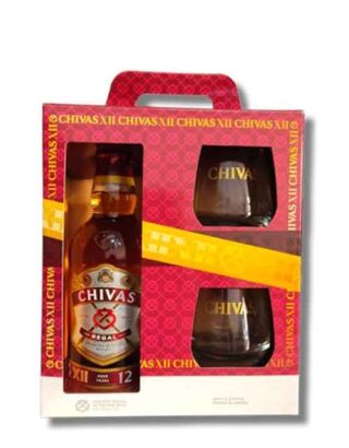 Chivas Regal 12 Years Old Gift Set 70cl